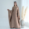 Soraya Shimmer Kaftan Dress - Bronze